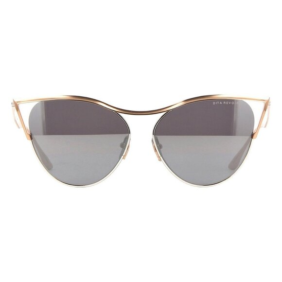 New DITA Revoir Gold Cat Eye DTS 509 02 Sunglasses Women - Picture 2 of 9